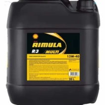 Óleo de Motor Rimula R3 Shell 15W40 Balde 20lts