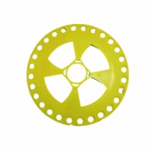 Disco Milho Apollo Rampflow Modelo Universal 10,00mm Amarelo