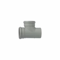 TE de Esgoto 100mm PVC Branco Plastilit