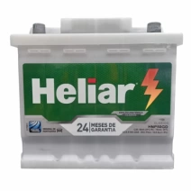 Bateria Heliar 50 Amperes Lado Direito Caixa Alta - 2 Ano Garantia 