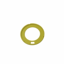 Anel Milho Apollo Modelo Titanium 4,00mm Liso Amarelo