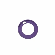 Anel Soja Modelo Titanium Roxo 3,00mm Com Rebaixo 0,8mm - Apollo