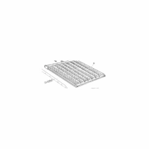 Peneira Superior de Milho Colheitadeira John Deere 1175/ 7200/1450 DQ12663
