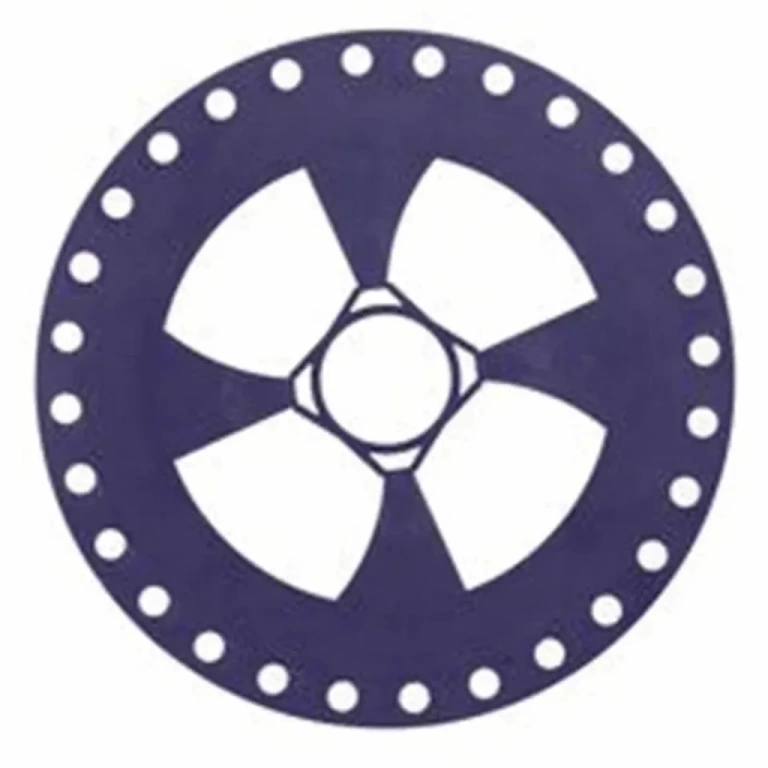 Disco Milho Apollo Rampflow Modelo Universal 8,00mm Roxo 