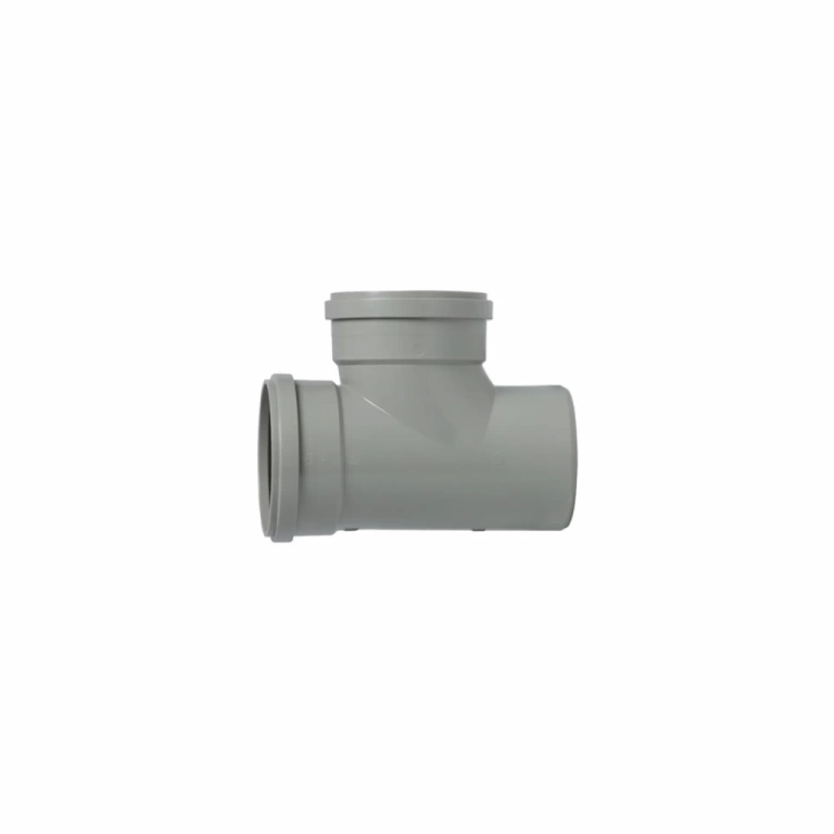 TE de Esgoto 100mm PVC Branco Plastilit