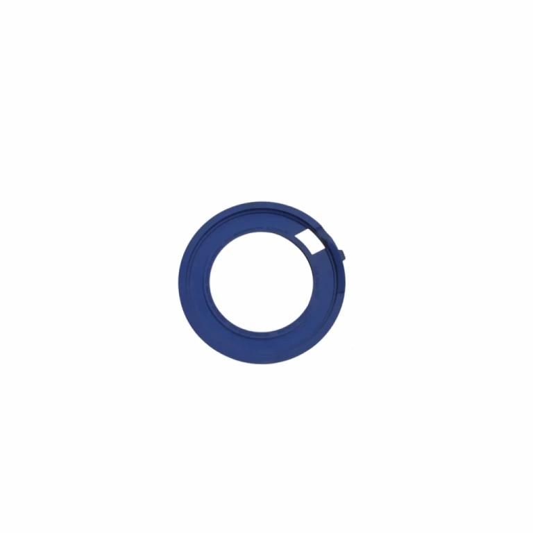 Anel Milho Apollo Modelo Titanium 4,00mm Com Rebaixo 2,5 Azul Escuro 