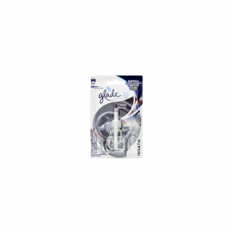 Aromatizante Glade GP Auto Sport Carro Novo RF 7ml